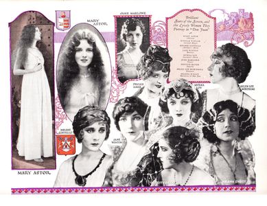 Mary Astor, Myrna Loy, Helene Costello, Helena D'Algy, Phyllis Haver, June Marlowe, Estelle Taylor, Jane Winton, and Hel