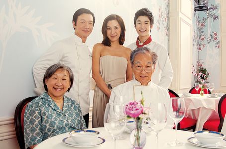 Michelle Yeoh, Lori Tan Chinn, Tseng Chang, Chin Han, and Henry Lau in Final Recipe (2013)