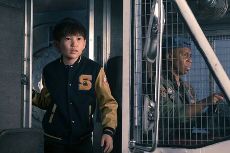 Lena Waithe and Philip Zhao in Ready Player One (2018)