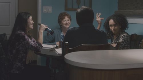 Elaine Bromka, Eisa Davis, and Zoe Winters in In the Family (2011)