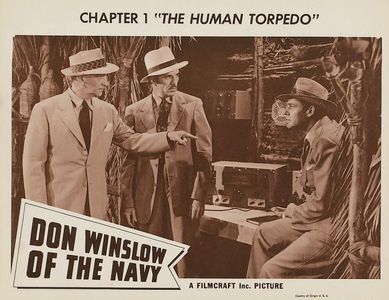 John Holland, Ethan Laidlaw, and John Litel in Don Winslow of the Navy (1942)