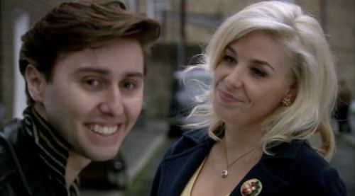 James Buckley and Emma Cooke in Rock'n'Chips (BBC1)