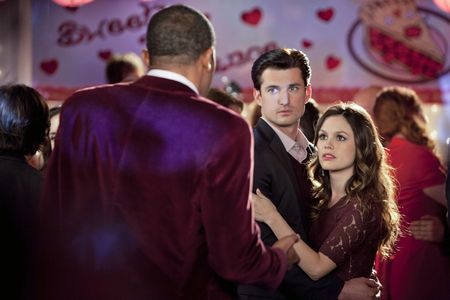 Cress Williams, Rachel Bilson, and Wes Brown in Hart of Dixie (2011)