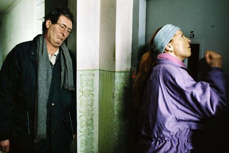 Bolek Polívka and Simona Stasová in Something Like Happiness (2005)