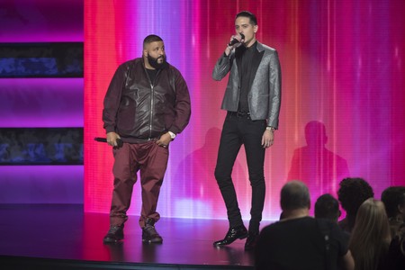 DJ Khaled and G-Eazy at an event for American Music Awards 2017 (2017)