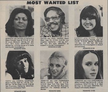 Tara Strohmeier, Lisa Farringer, Paul Harris, Nichelle Nichols, Cheryl Sampson, and Vikki Sosa in Truck Turner (1974)