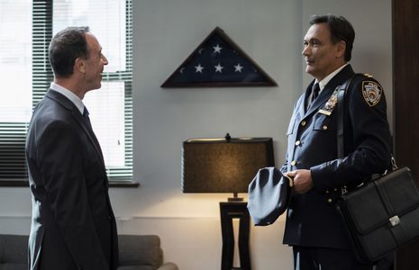Nelson Avidon with Jimmy Smits in EAST NEW YORK