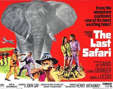 Stewart Granger, Kaz Garas, and Gabriella Licudi in The Last Safari (1967)