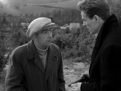 Émile Genevois and Pierre Grasset in Rififi (1955)