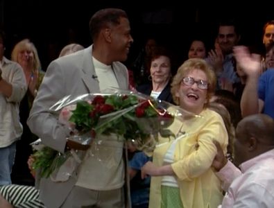 Alice Ghostley and Meshach Taylor in The Designing Women Reunion (2003)