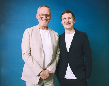 Ingvar Sigurdsson and Elliott Crosset Hove at an event for 39th Film Independent Spirit Awards (2024)