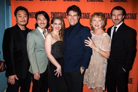 Opening Night for 'Cardinal' at Second Stage (Adam Pally, Anna Chlumsky, Eugene Young, Becky Ann Baker, Steve Park, Alex