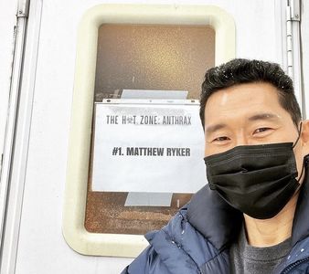 Daniel Dae Kim on the first day of filming The Hot Zone: Anthrax!