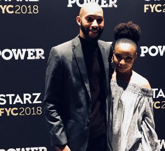 Alex West and Ruby Lee Dove at Power Screening