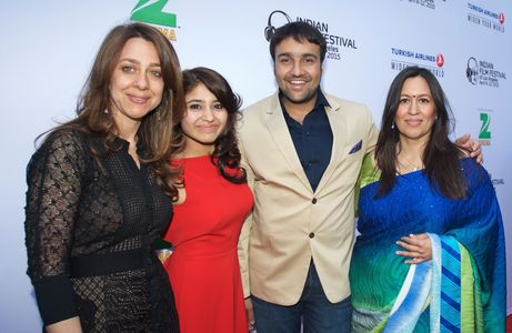 Jasmine Jaisinghani, Shlok Sharma, and Shweta Tripathi at an event for Haraamkhor (2015)