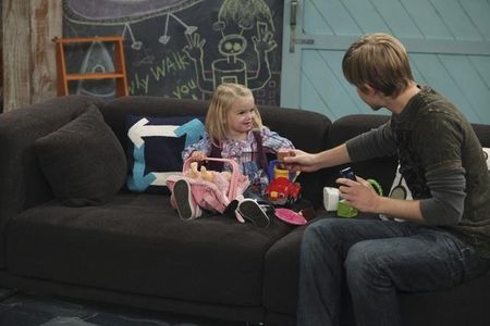 Jason Dolley and Mia Talerico in Good Luck Charlie (2010)