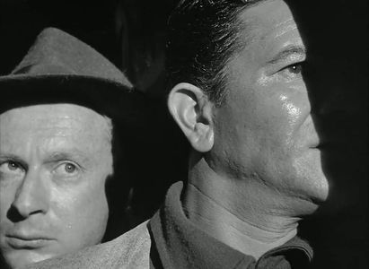 John Garfield and Norman Lloyd in He Ran All the Way (1951)