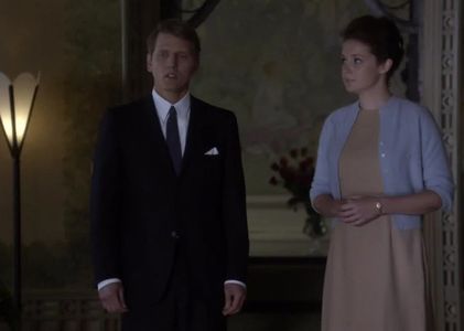 Angela Besharah & Barry Pepper in 'The Kennedys'