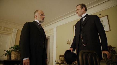 The Knick - as Dr. Adolf Warner (Dieter Riesle) and Dr. Everett Gallinger (Eric Johnson)