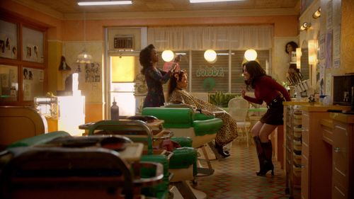 Herizen F. Guardiola, Stefanée Martin, and Shyrley Rodriguez in The Get Down (2016)