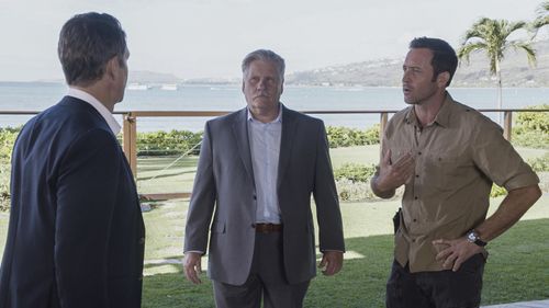 William Forsythe, Robert Gant, and Alex O'Loughlin in Hawaii Five-0 (2010)