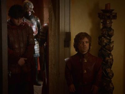 Peter Dinklage and Daniel Portman in Game of Thrones (2011)