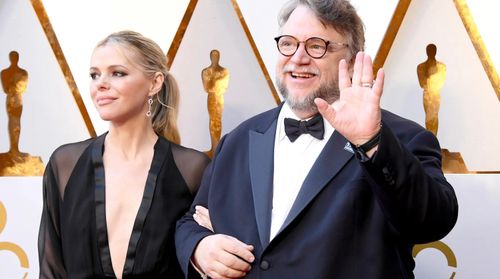 Kim Morgan and Guillermo del Toro, the 90th Annual Academy Awards, March 4, 2018. S