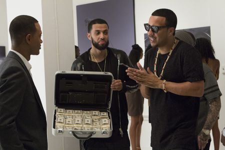 Terrence Jenkins and French Montana in The Perfect Match (2016)