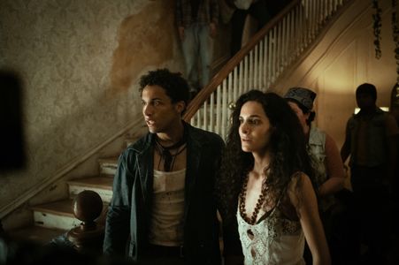 Corteon Moore and Pegah Ghafoori in From: The Way Things Are Now (2022)