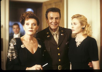 Polly Bergen, Victoria Tennant, and Mike Connors at an event for War and Remembrance (1988)