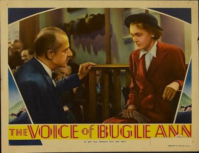 Maureen O'Sullivan and Jonathan Hale in The Voice of Bugle Ann (1936)