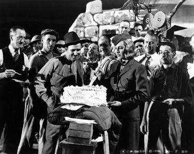 Jean Arthur, Sidney Buchman, Joseph Krumgold, Edward Ludwig, and Harry Sauber in Adventure in Manhattan (1936)