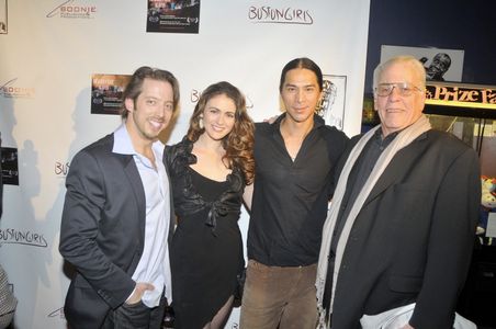 The Red Carpet for Jason's Big Problem, with some of the film's fine actors: Christopher Halladay, Brittany Palmer, Kala