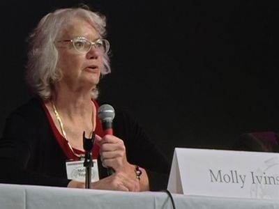Molly Ivins in Raise Hell: The Life & Times of Molly Ivins (2019)