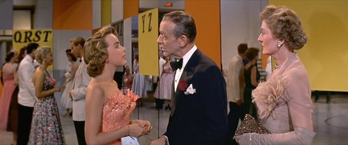 Fred Astaire, Kathryn Givney, and Terry Moore in Daddy Long Legs (1955)
