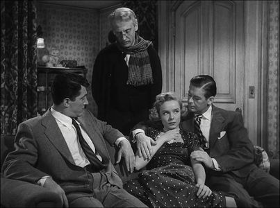 Dean Martin, Hans Conried, Don DeFore, and Diana Lynn in My Friend Irma (1949)