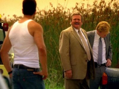 David Caruso, Brad Leland, and Adam Rodriguez in CSI: Miami (2002)