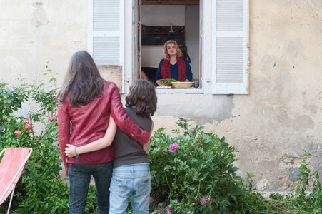 Catherine Deneuve, Némo Schiffman, and Camille in On My Way (2013)