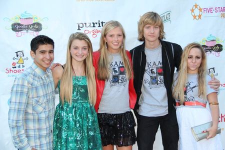 Kids Against Animal Cruelty and The Shoe Crew at the Malibu Country Club for needy children. Hector Duran, Laci Kay, Emi