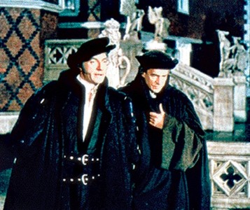 Paul Scofield and Nigel Davenport in A Man for All Seasons (1966)