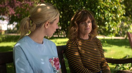 Siobhan Finneran and Callie Cooke in The Stranger (2020)