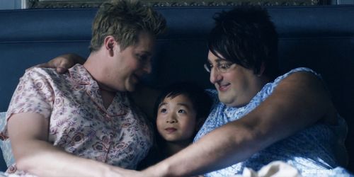 Tim Heidecker, Eric Wareheim, and Dylan Henry Lau in Tim and Eric's Bedtime Stories (2013)