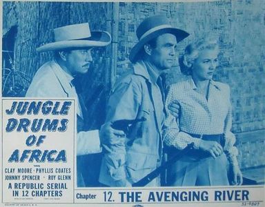 John Cason, Phyllis Coates, and Henry Rowland in Jungle Drums of Africa (1953)