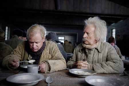 Robert Gustafsson and David Shackleton in The 100 Year-Old Man Who Climbed Out the Window and Disappeared (2013)