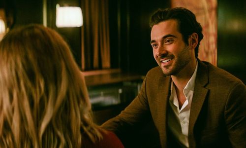 Still of Leonidas Gulaptis and Lucy Hale in A Nice Girl Like You
