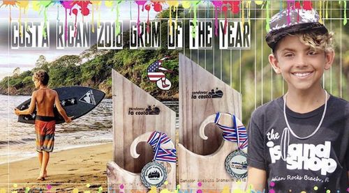 Costa Rican Grom of the Year 2018