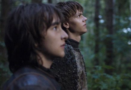 Thomas Brodie-Sangster and Isaac Hempstead Wright in Game of Thrones (2011)