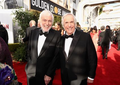 Dick Van Dyke and Henry Winkler at an event for The 76th Annual Golden Globe Awards 2019 (2019)