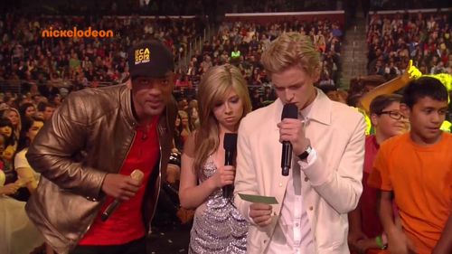 Will Smith, Jennette McCurdy, and Cody Simpson in Nickelodeon Kids' Choice Awards 2012 (2012)