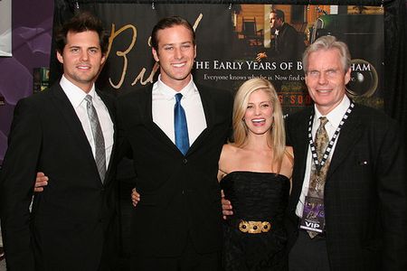 Kristoffer Polaha, Armie Hammer, and Stefanie Butler at an event for Billy: The Early Years (2008)